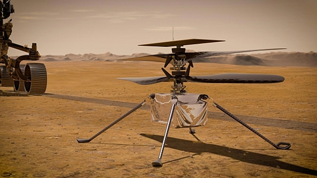 Миссию вертолёта Ingenuity на Марсе продлили на месяц