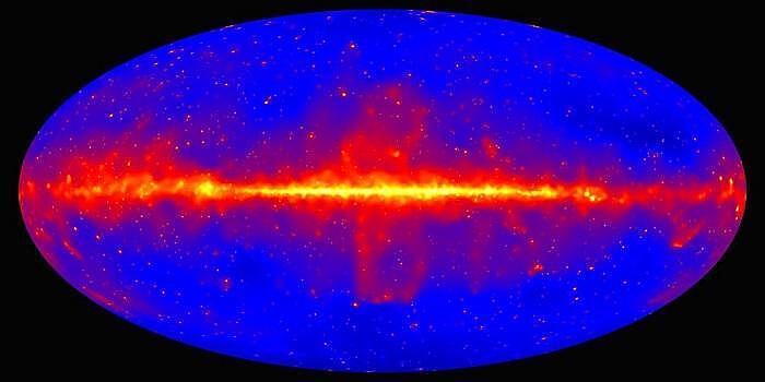 В центре нашей Галактики есть странное свечение, но что его вызывает невозможно объяснить