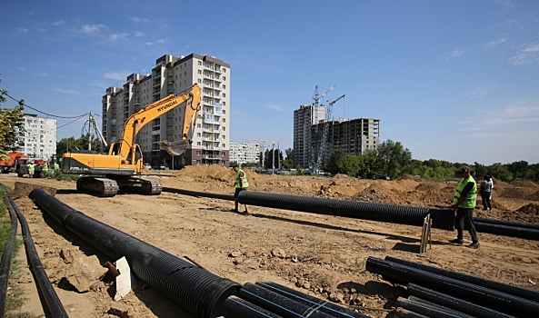 На западе Волгограда строится новый ФОКот