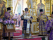 Патриарх Кирилл провел богослужение в храме Сочи