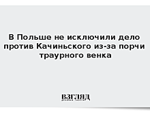 В Польше не исключили дело против Качиньского из-за порчи траурного венка