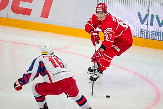 Голдобин повторил клубный рекорд «Спартака» в КХЛ по результативности за одну регулярку