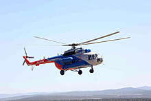 Минобороны РФ показало кадры ночной поисково-спасательной работы вертолетов Ми-8