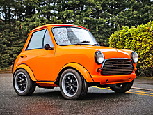 На продажу выставят классический Mini, превращенный в очень короткую двухдверку