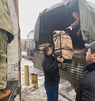 Калужские добровольцы получили дополнительное снаряжение