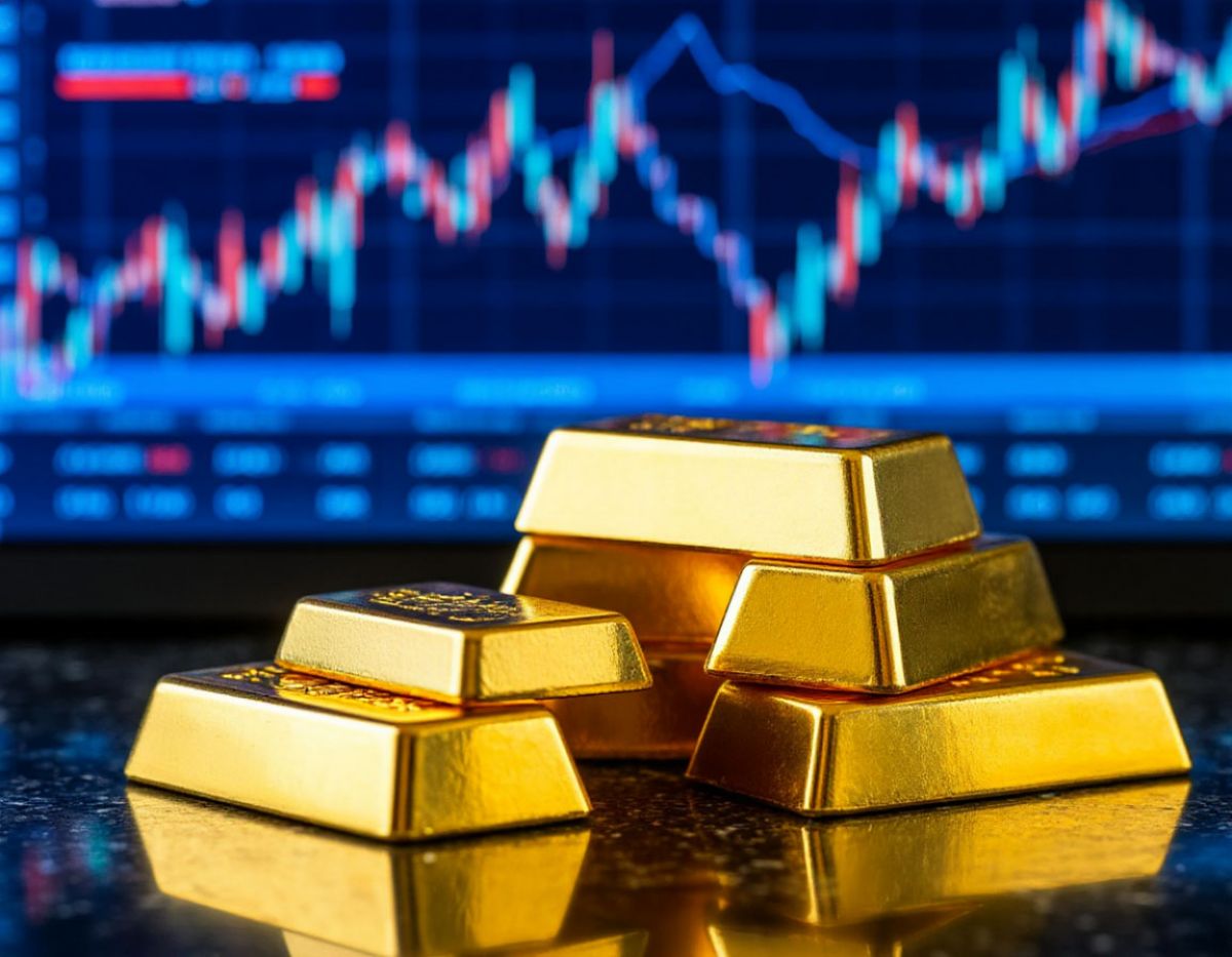 Золото подешевело до 4 581,6 доллара за унцию впервые с 2 апреля 2026 года