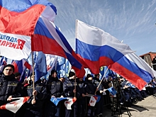 В Екатеринбурге с музыкой отпраздновали 11-ю годовщину воссоединения Крыма с Россией