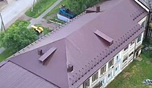 В Зуевке завершены работы по капитальному ремонту крыши библиотеки