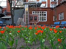 В МТЗ ТРАНСМАШ зажгли Вечный огонь в память о рабочих, не вернувшихся с войны