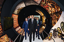 Президент Алиев ознакомился с павильоном Азербайджана на "ЭКСПО-2017"