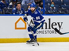 «Тампа» — «Флорида» — 5:6 ОТ, видео, голы, обзор матча плей-офф НХЛ, Кучеров набрал 100 очков в плей-офф НХЛ