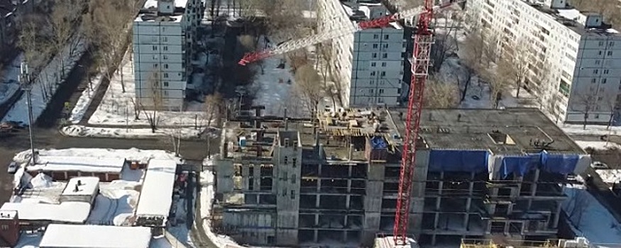 Около стадиона «Торпедо» в Самаре строят огромное офисное здание