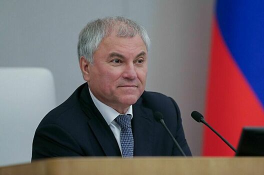 Володин рассказал, как в Госдуме работают над проектом федерального бюджета