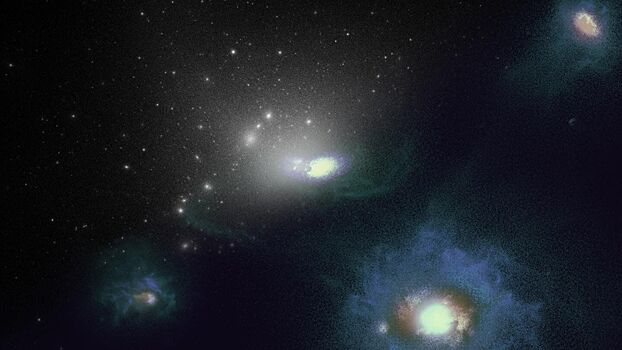 Млечный путь «украл» несколько крохотных галактик у своего галактического соседа