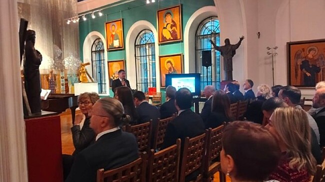 Представители Академии акварели и изящных искусств посетили презентацию альбома «Pittori Russi»