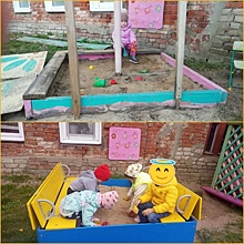 Четыре песочницы-трансформера установили в детском саду Спасского района