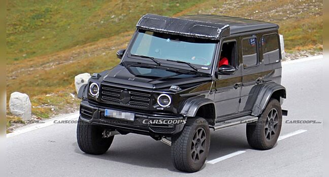 Появились фотографии новой версии Mercedes AMG G-Class 4×4