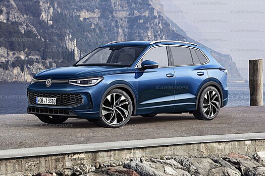 Кроссовер Volkswagen Tiguan 2025, третье поколение – последние слухи, новости и фото