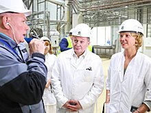 Оксана Лут посетила комплекс «НьюБио» по глубокой переработке кукурузы на территории Волгоградской области