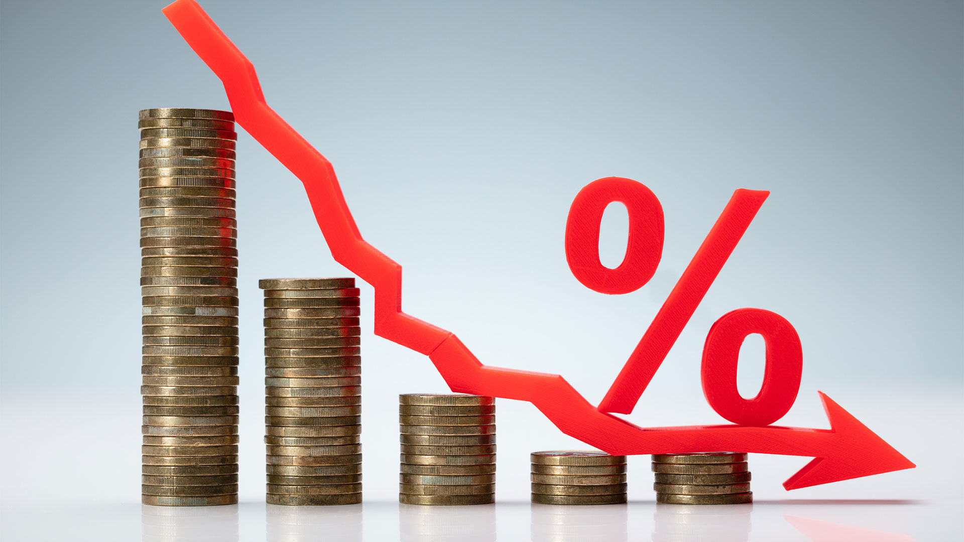 Средняя ставка по годовым вкладам упала ниже 13%