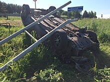 Renault опрокинуло в кювет: водитель погиб