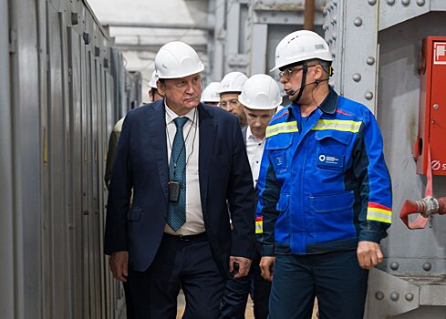 Министр энергетики РФ Николай Шульгинов посетил новосибирскую ТЭЦ-3