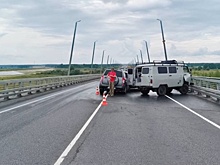 Два человека пострадали в массовом ДТП на мосту в Нижегородской области