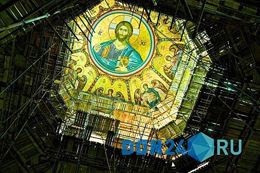 &laquo;У Бога всего много&raquo;: в главном храме ЮВО создана крупнейшая в России купольная мозаика из 3,5 млн плиток