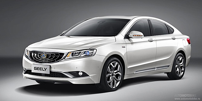 Седан Geely GC9 приедет в Россию в 2015 году