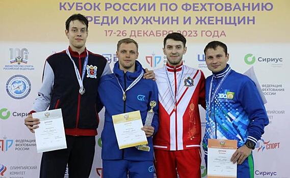 Курянин Владислав Мыльников завоевал Кубок России по фехтованию