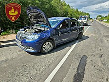 Ребенок вылетел из машины во время аварии в Костромской области