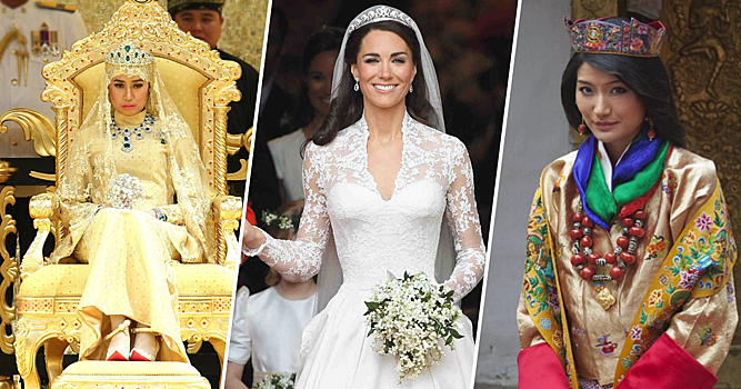 Шик и ничего лишнего: королевские свадебные наряды со всего мира (ФОТО)