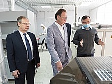 Префект Зеленограда посетил предприятие АО «НИИ «Элпа»