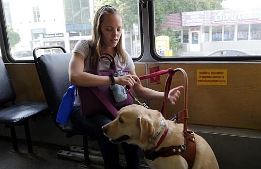 Работа или собака‐поводырь. Слепая девушка из Краснодара будет отстаивать свои права в суде