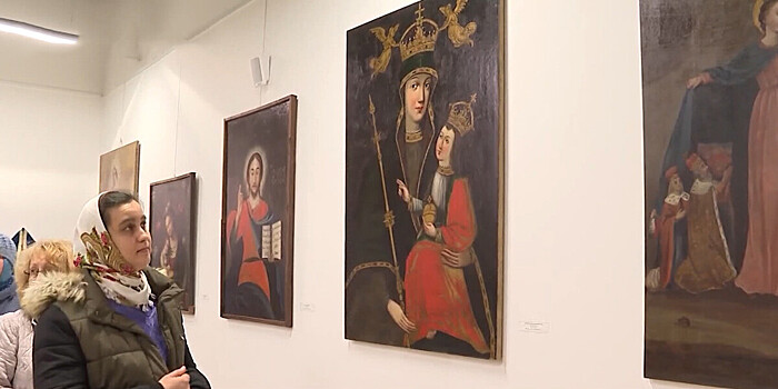 Уникальные древнебелорусские иконы показали в Минске