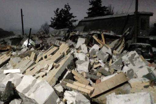 В Рязанской области в результате взрыва газа обрушился жилой дом