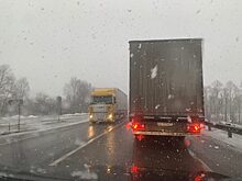 Движение временно перекрыто на трассе М-7 в Лысковском районе из-за ДТП