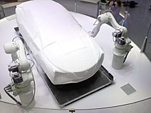 Прототип электрокроссовера Nissan вырезают «танцующие» роботы