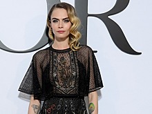 От Делевинь в драматичном наряде из сетки до Перминовой в золотом платье-бюстье: яркие образы звезд за неделю