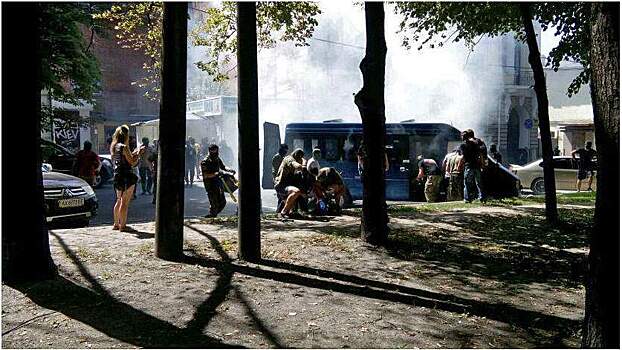 В Харькове начались беспорядки