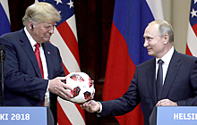 Спецслужбы США проверили подаренный Путиным мяч