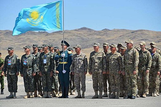 Казахстанские военные победили на родной земле