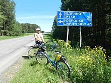 На велосипедах по дорогам района путешествуют сузунцы