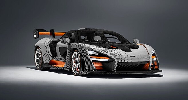 Из Lego сделали полноразмерную копию McLaren Senna