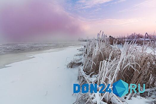 Ростовскую область начало засыпать снегом