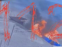 Момент крушения вертолета в Дагестане попал на видео