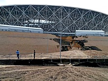 Стадион для ЧМ поплыл. Что вообще происходит?