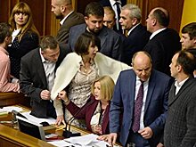 Украинские депутаты кроют друг друга матом