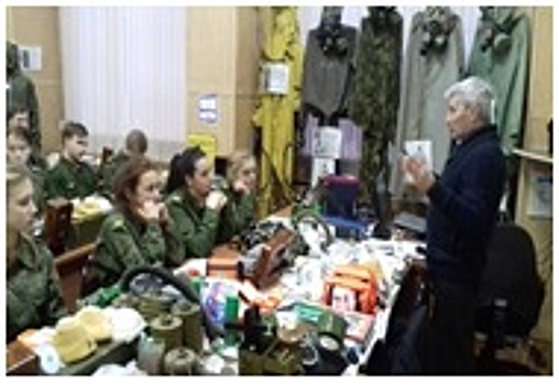 Экскурсия Зеленоградских кадетов прошла в УМЦ Департамента ГОЧСиПБ