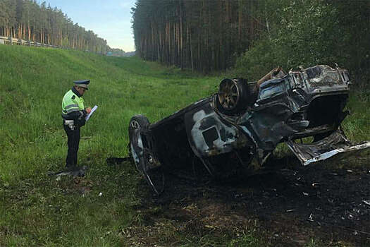 Жительница Снежинска сгорела заживо после ДТП под Екатеринбургом